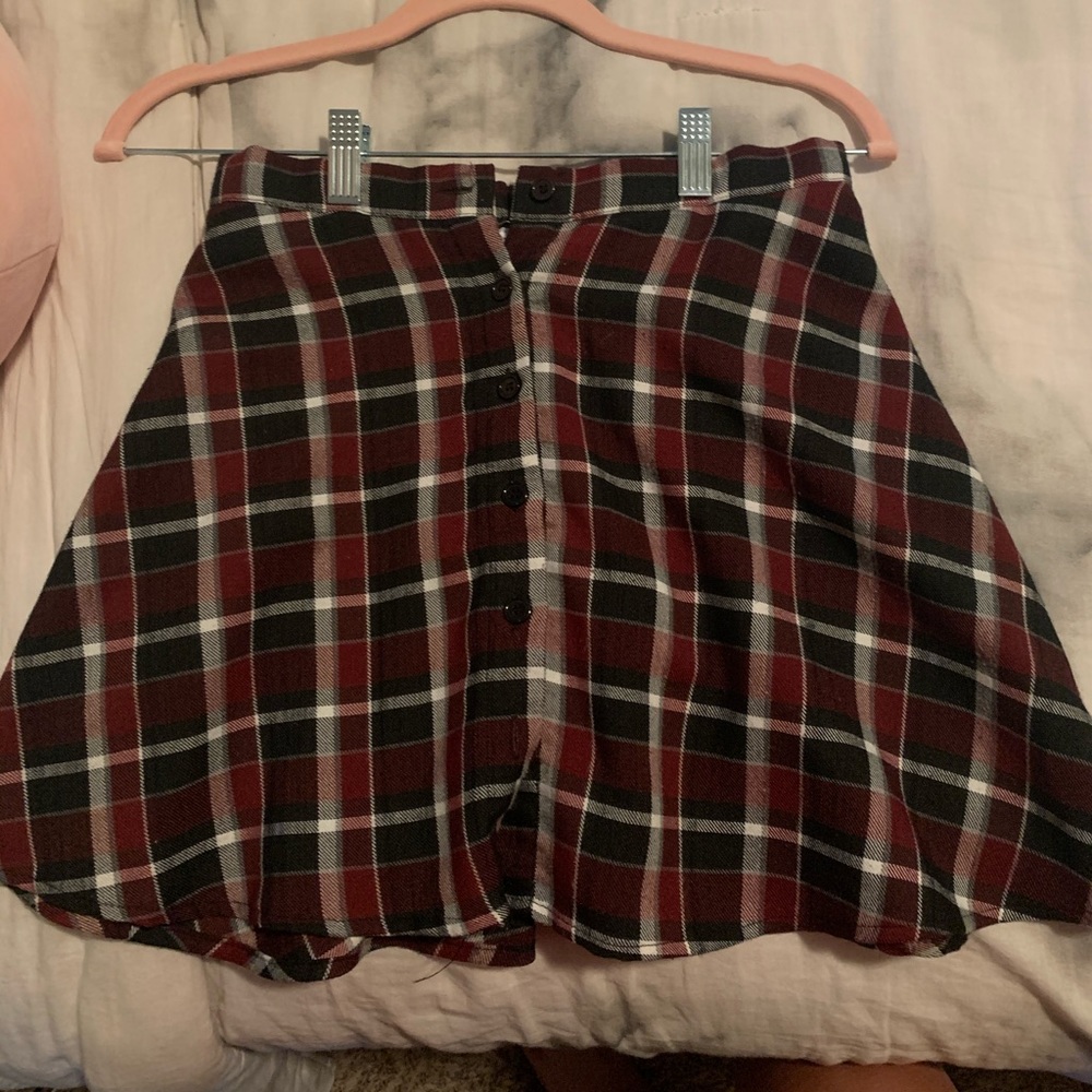 Plaid Skirt